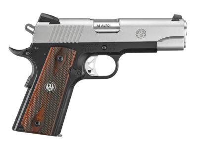 6711 RUGER pistoli SR1911 Commander-Style Centerfire Pistol cal 45 Auto 4,25inch 10,8cm